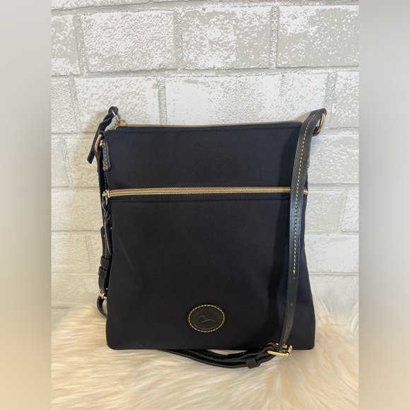 Dooney & Bourke Black Nylon Crossbody Bag
